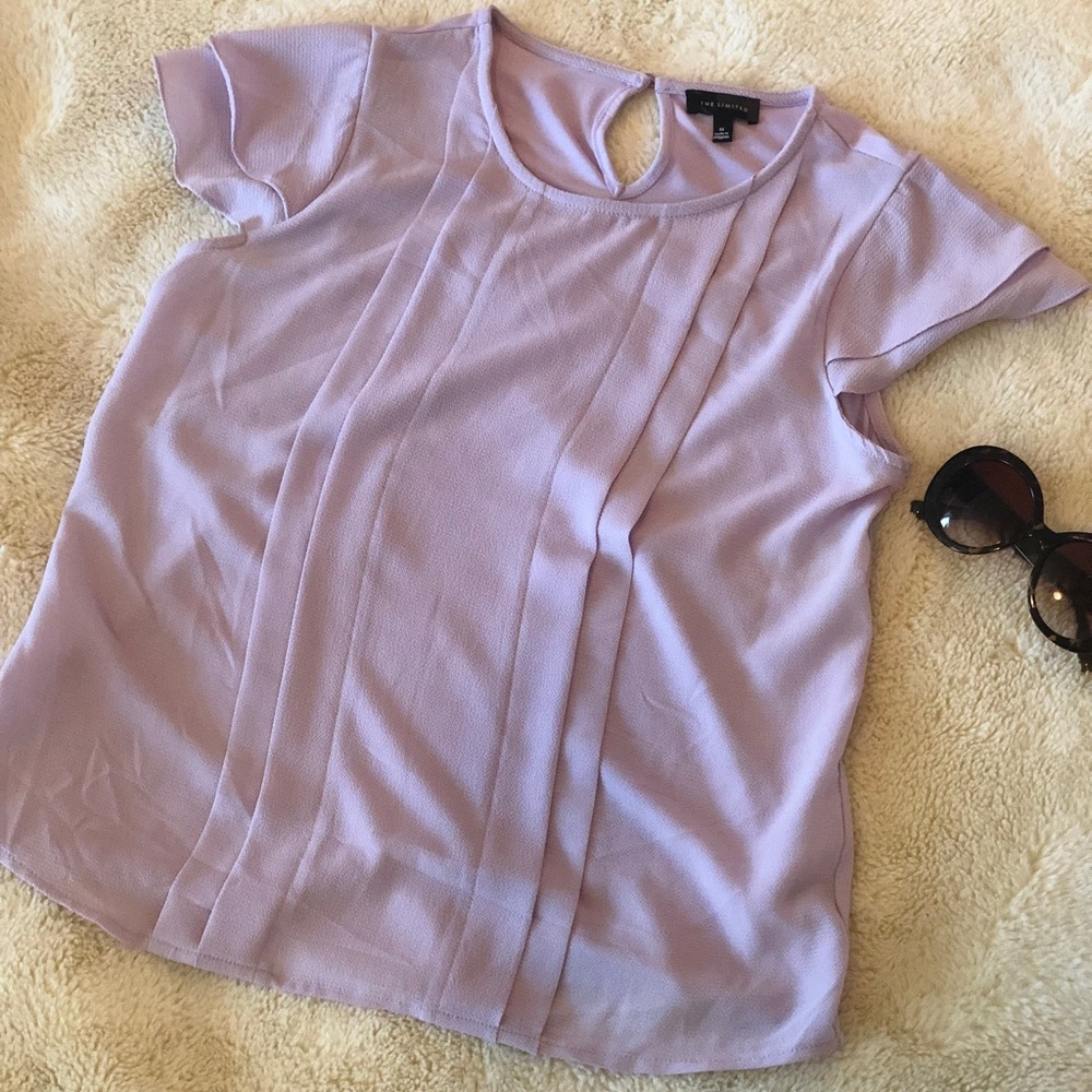 The Limited lilac blouse